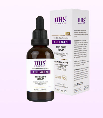 HHS Collagen Triple Lift Serum 50 ml | Firming &amp; Hydrating | Retinol + Hyaluronic Acid