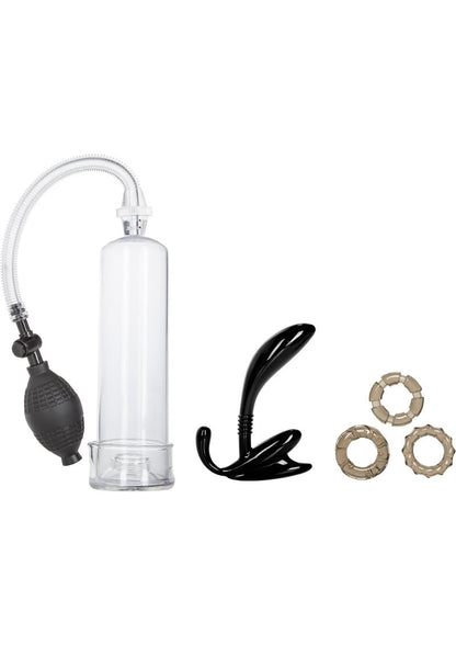 California Exotic Novelties His Essential Enhancement Set Pump Kit
