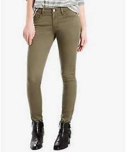 Levis Womens 710 Super Skinny Sateen Jeans