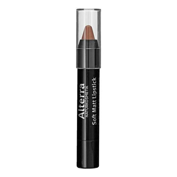 Alterra Soft Matte Lipstick No:01 Terra Matt 3g - Organic Matte Lipstick with Shea &amp; Argan Oil