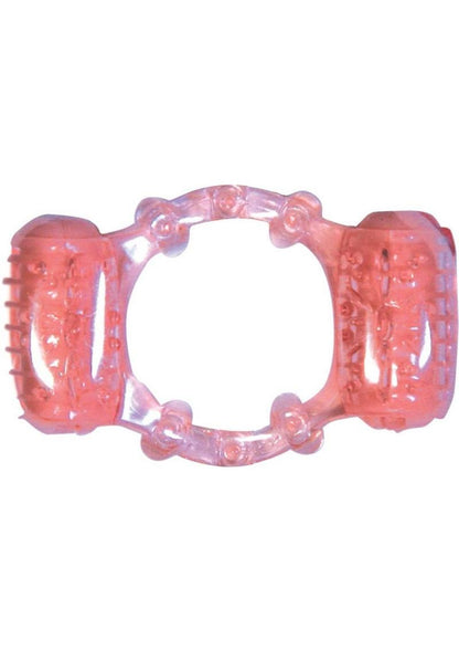 Double Dinger Dual Vibrating Cock Ring Dual Motors
