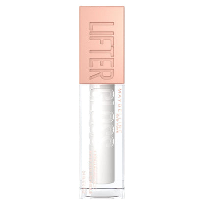 Maybelline New York Lifter Gloss - Hyaluronic Acid Lip Gloss for Moisturizing &amp; Plumping - Non-Sticky Formula