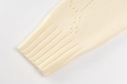 Perforated Gucci GG cotton sweater