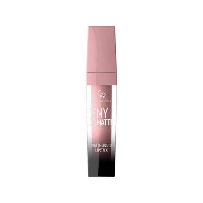 Golden Rose Matte Liquid Lipstick No:01 - Long-Lasting, Non-Drying, Comfortable Wear