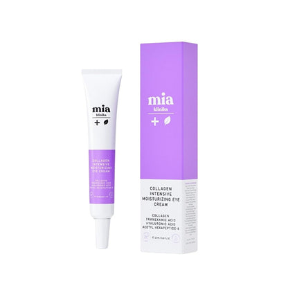 Mia Klinika Anti-Aging Eye Cream with Collagen &amp; Peptides - Reduces Dark Circles &amp; Wrinkles, 0.68 fl oz