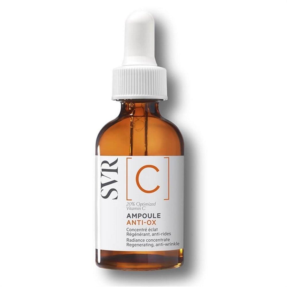 SVR Vitamin C Serum, Anti-Wrinkle &amp; Brightening 30ml - Non-Comedogenic Skincare