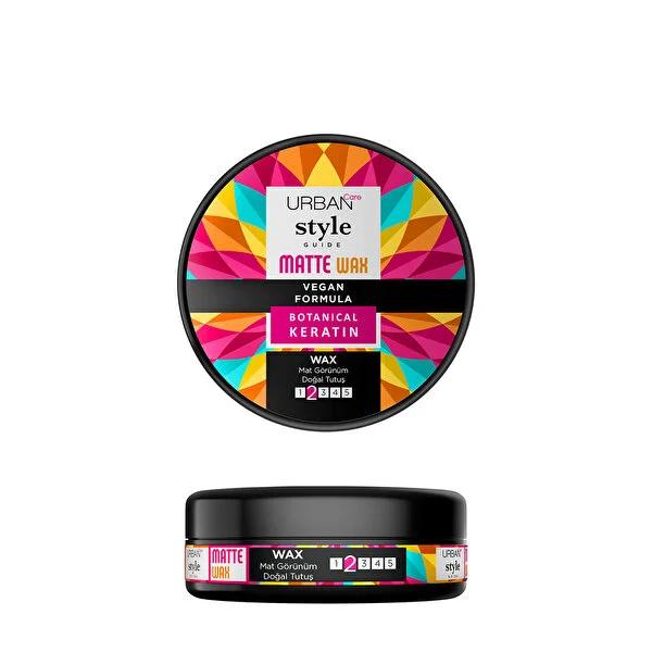 Urban Care Matte Hair Wax for Creative Styling - 100ml, Paraben-Free, Natural Finish
