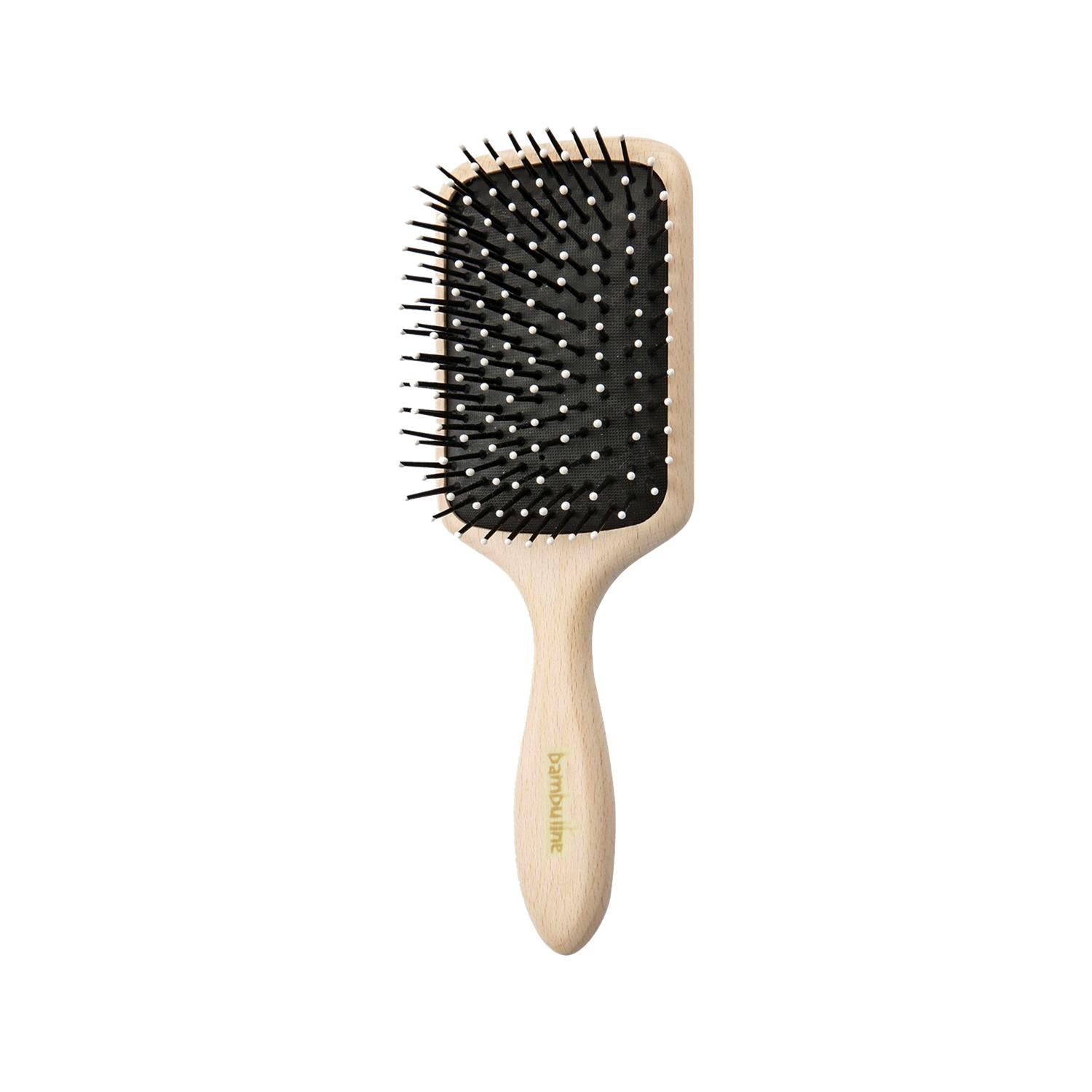 Lionesse Bambuline Bamboo Hair Brush - Eco-Friendly Detangling &amp; Styling Tool
