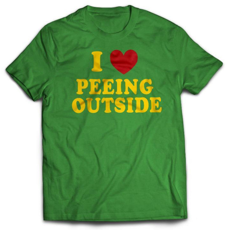 I Heart Peeing Outside
