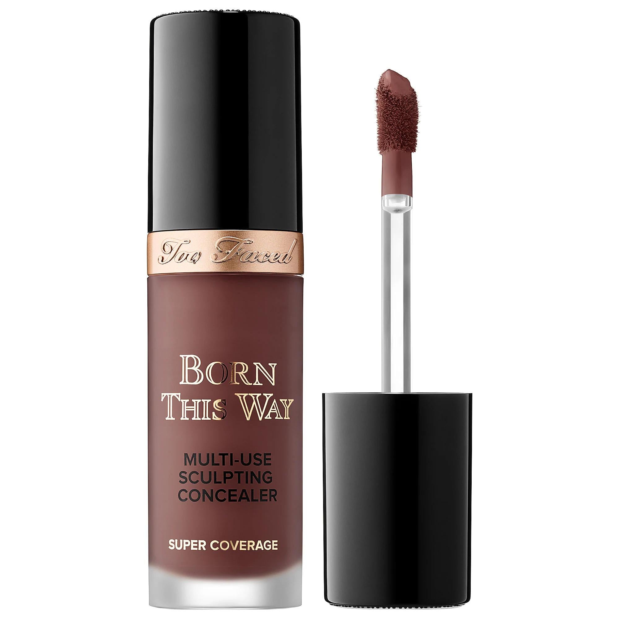 Too Faced Born This Way Super Coverage Multi-Use Concealer - Full Coverage, Hydrating, Vegan &amp; Cruelty-Free