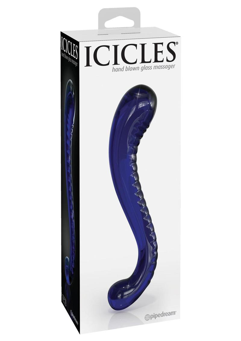 Icicles No. 70 Textured With G-Spot Stimulation Glass Probe