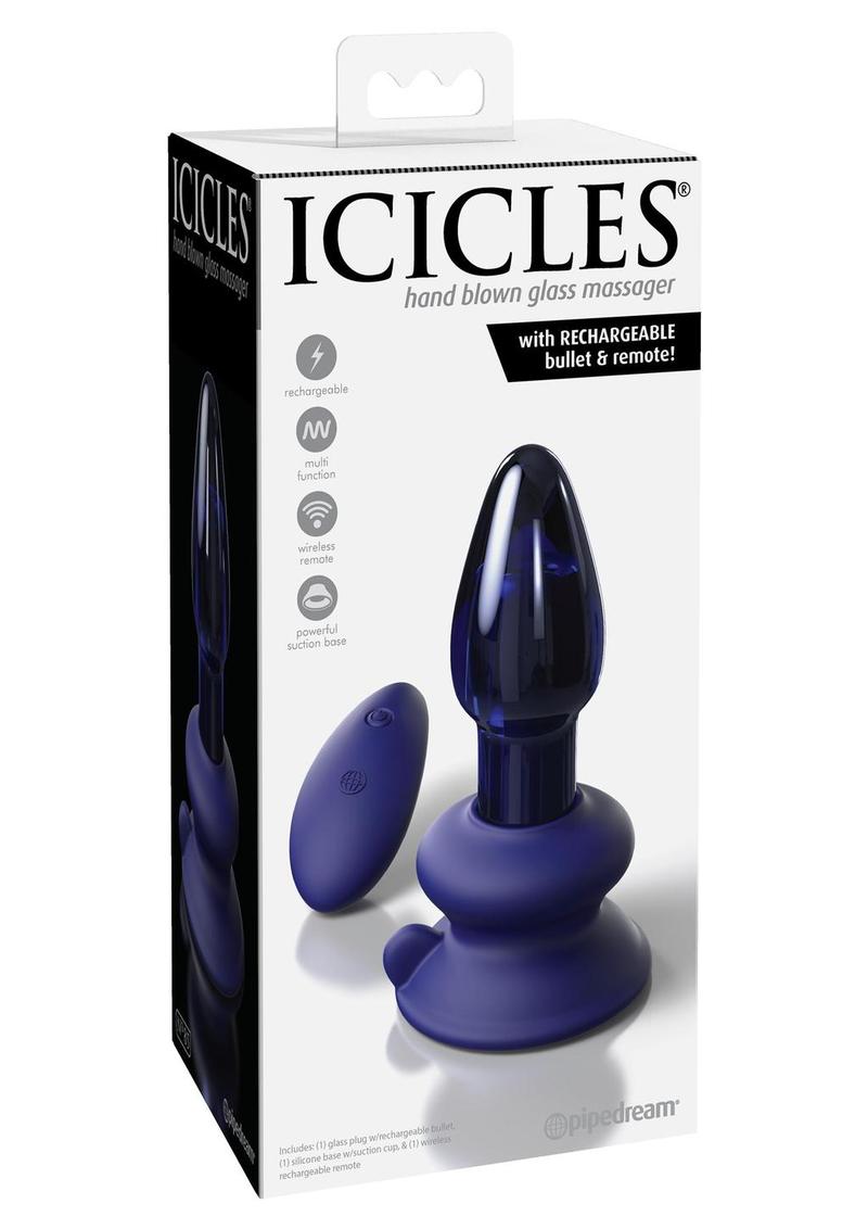 Icicles No. 85 Rechargeable Tapered Plug With Remote Control