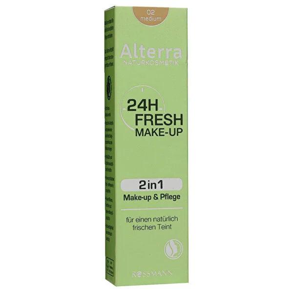 Alterra Moisturizing Foundation - Vegan, 24-Hour Hydration &amp; Natural Finish