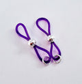 Colorful Non Pierced Nipple Rings Silicone Fake Jewelry Set