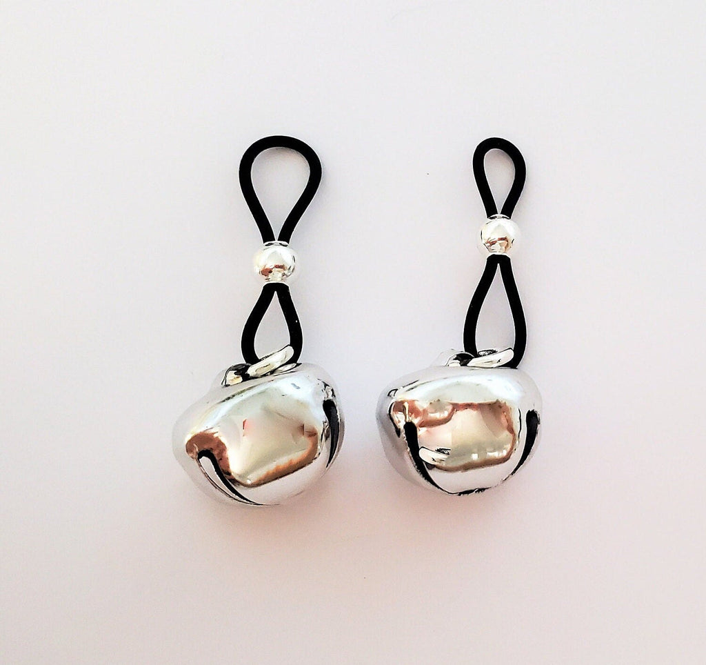 Red Gold Silver Jingle Bell Nipple Noose Non Pierced Jewelry