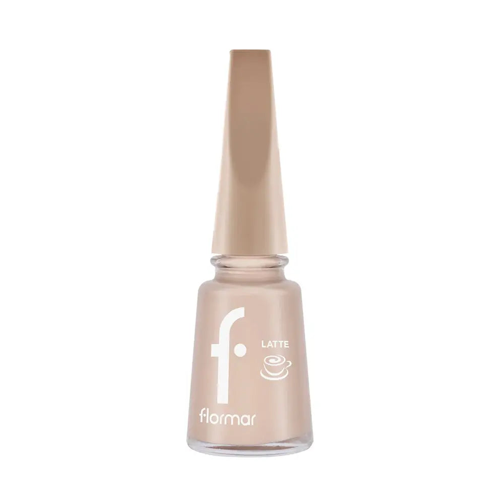 Flormar Toasted Almond 010 High-Pigment Glossy Nail Polish