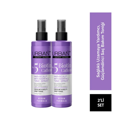 Urban Care Expert Biotin &amp; Caffeine Hair Tonic Duo 2x200ml