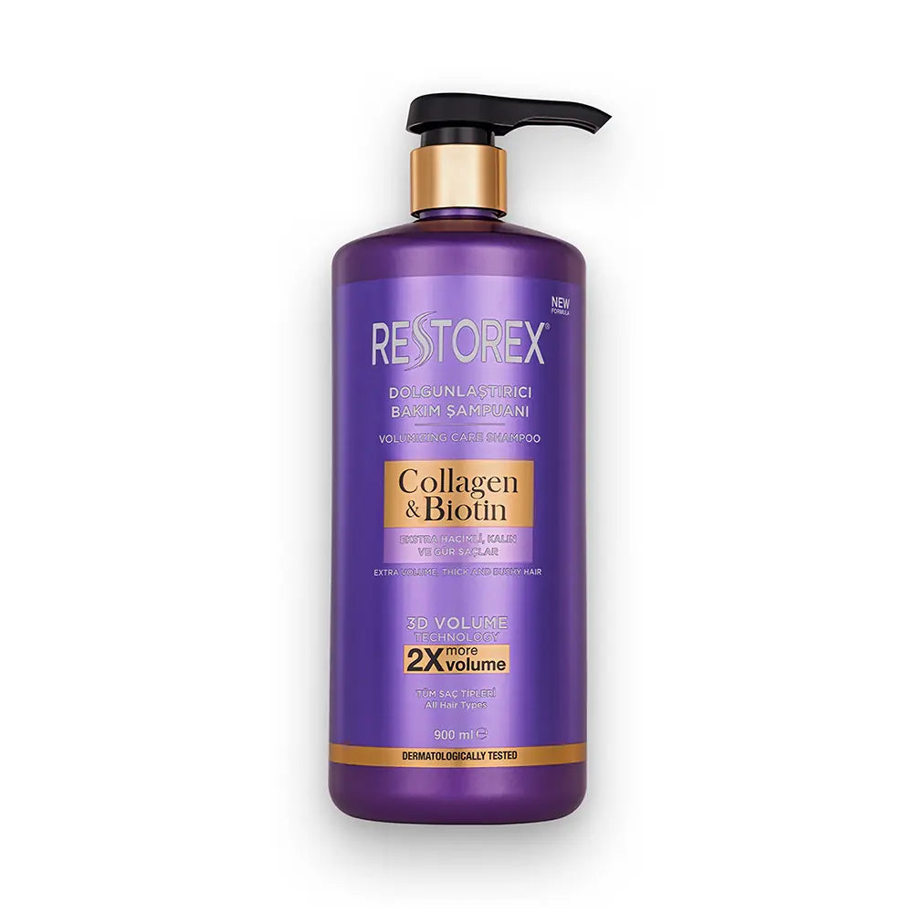 Restorex Collagen &amp; Biotin Volumizing Shampoo 900ml