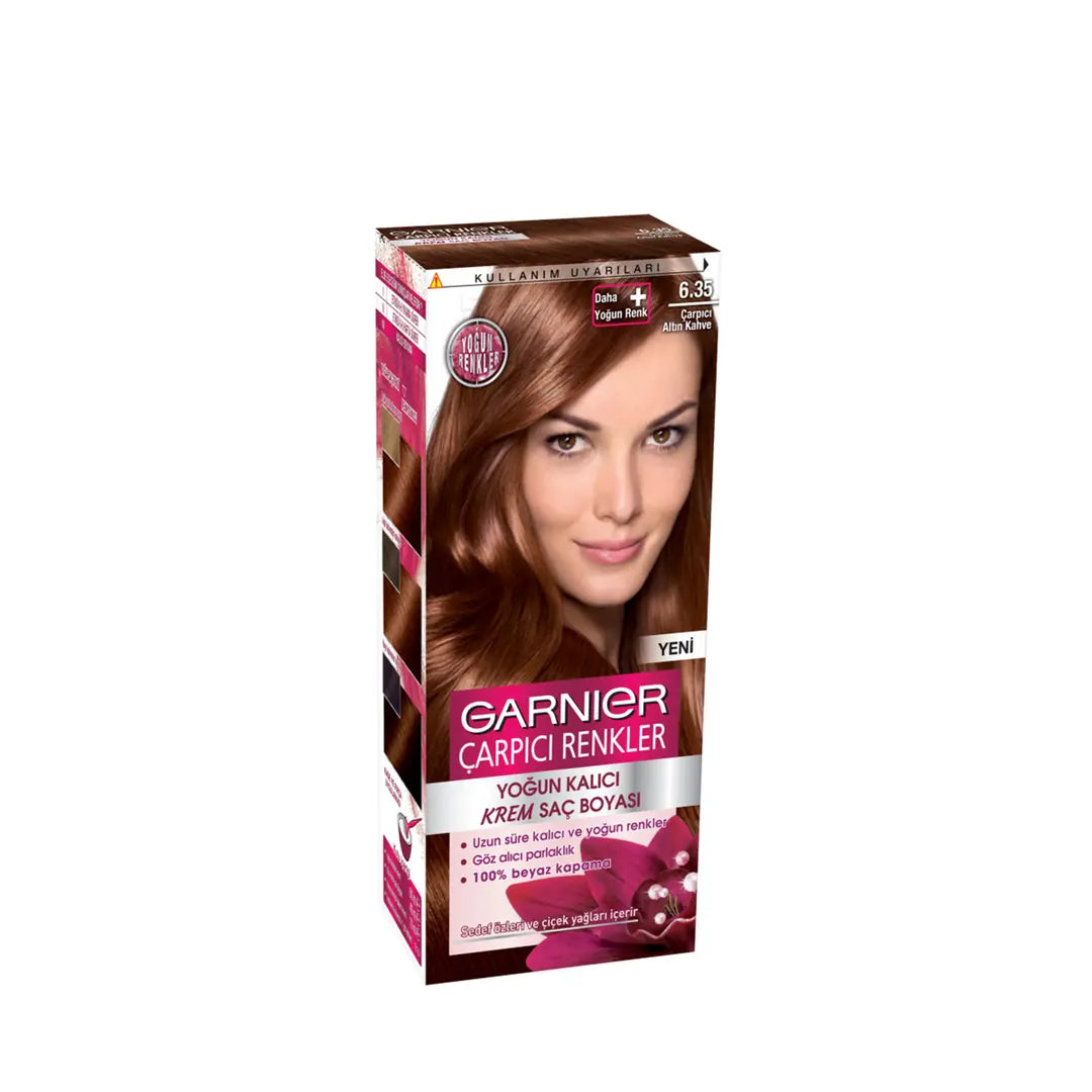 Garnier Color Sensation Hair Dye 6.35 Golden Brown