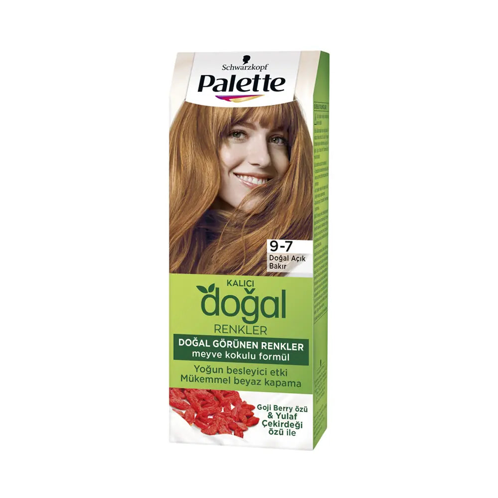 Palette Permanent Natural Colors 9-7 Natural Light Copper Hair Dye