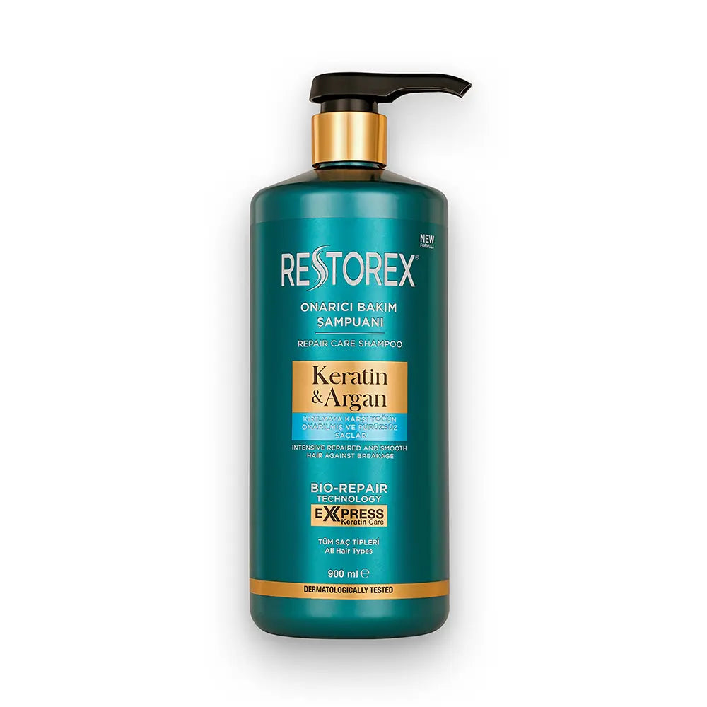 Restorex Keratin &amp; Argan Shampoo for Damaged Hair 900ml