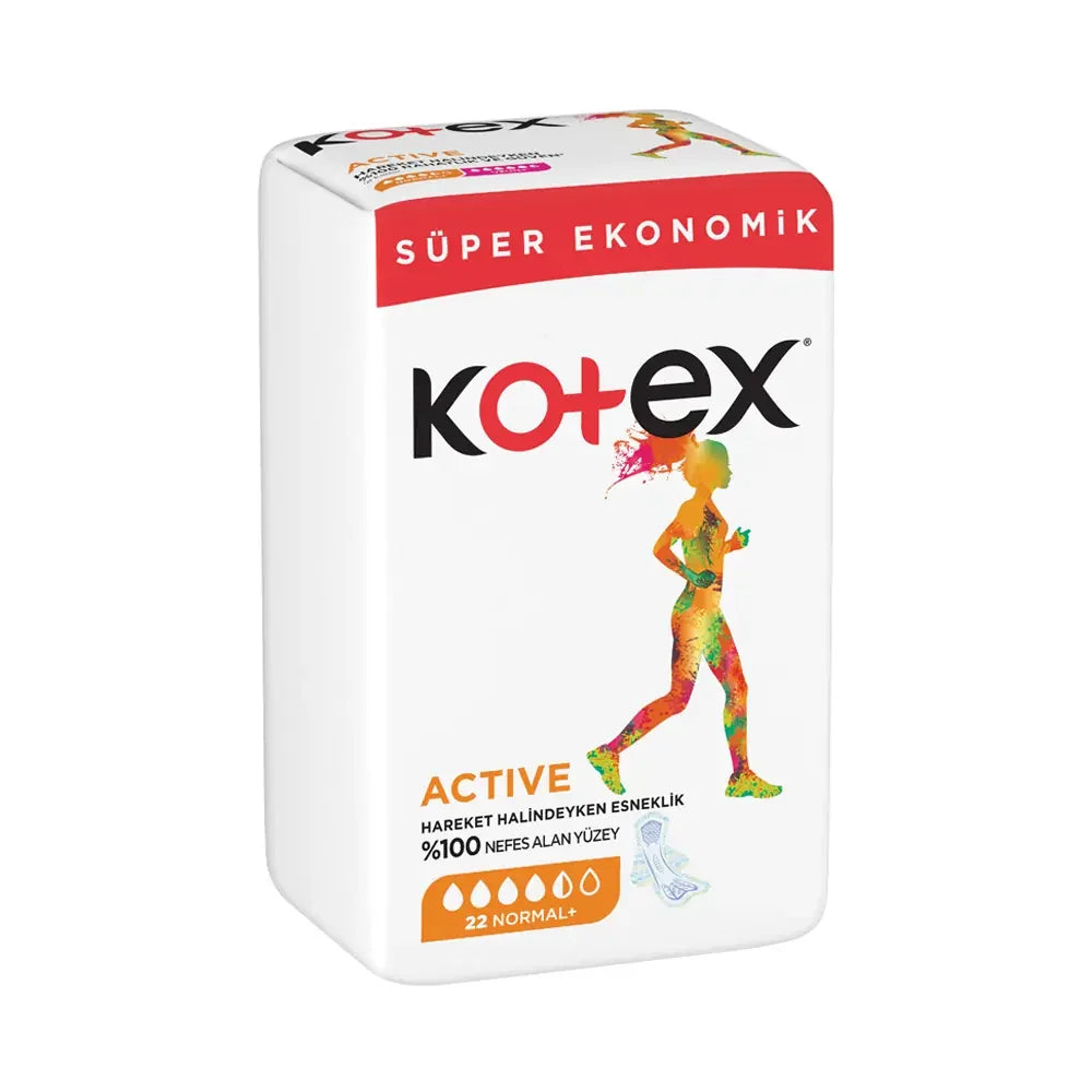 Kotex Active Quadro Normal Pads for Daily Comfort Pack