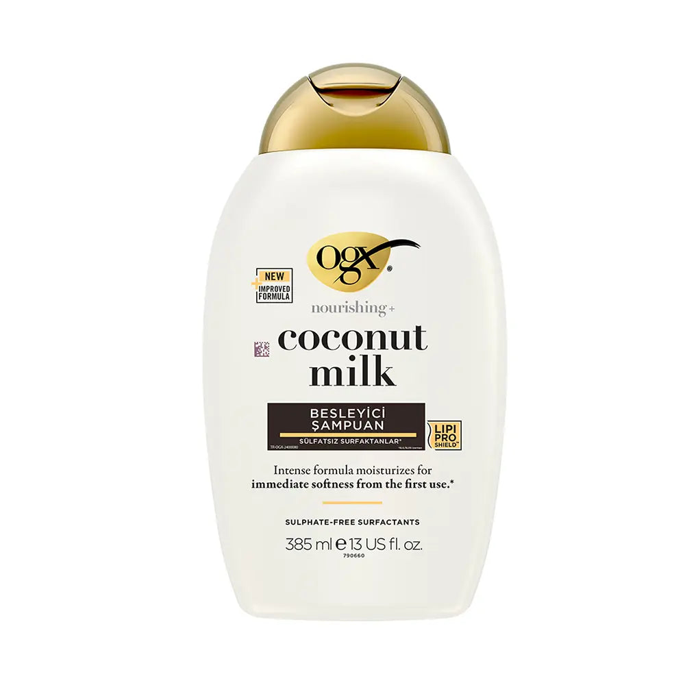 OGX Coconut Milk Shampoo for Hydrated &amp; Strong Hair 385ml