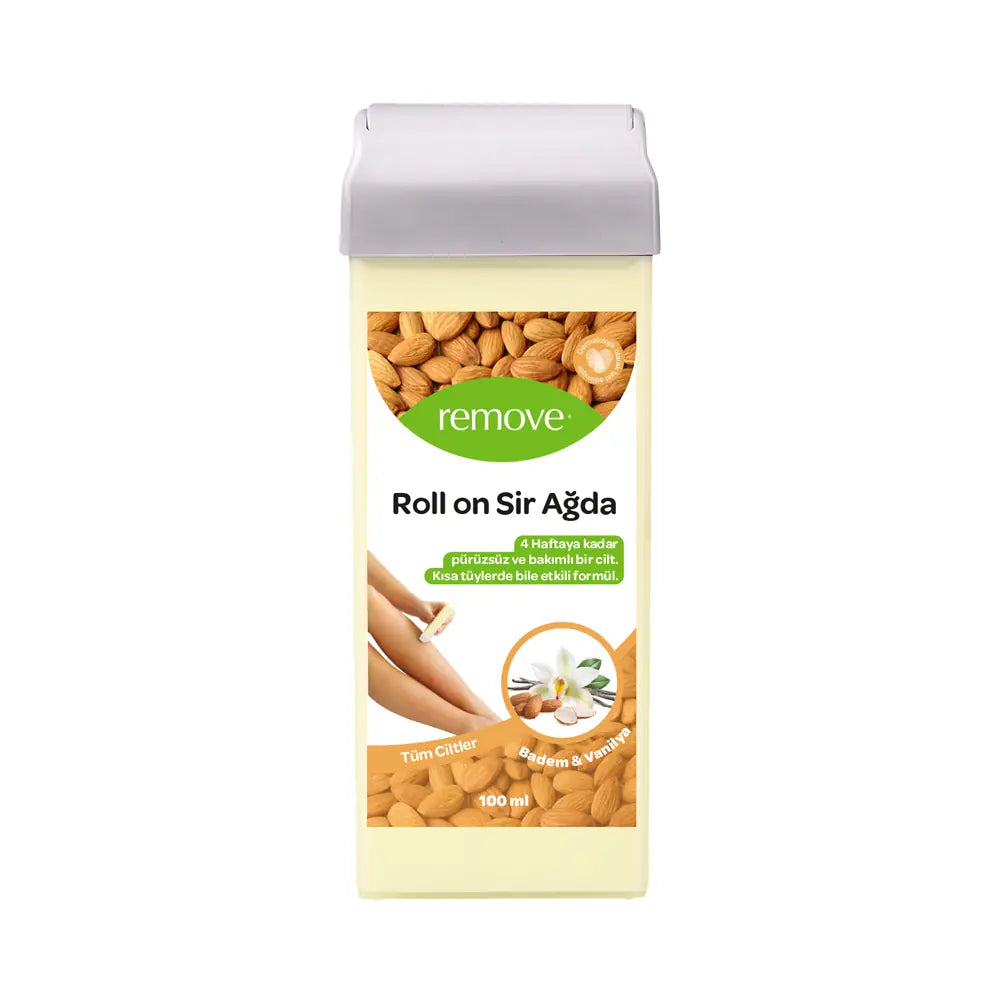 Remove Roll-On Liposoluble Wax with Almond &amp; Vanilla 100 ml
