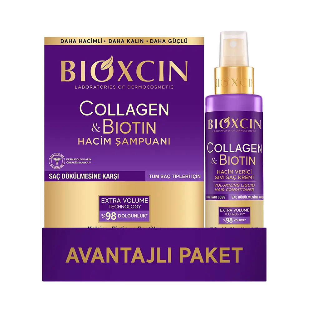 Bioxcin Collagen &amp; Biotin Hair Care Set (300ml + 150ml)