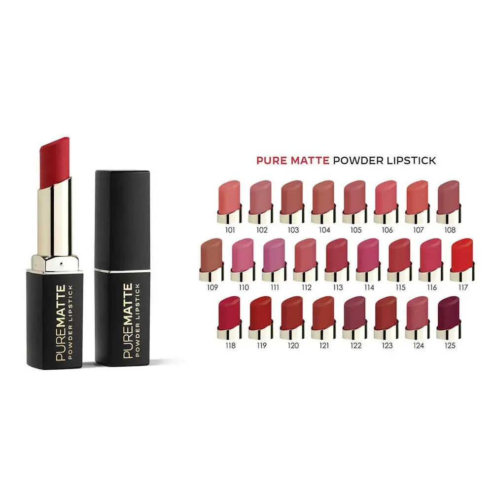 Golden Rose Pure Matte Powder Lipstick 120 for Soft Lips