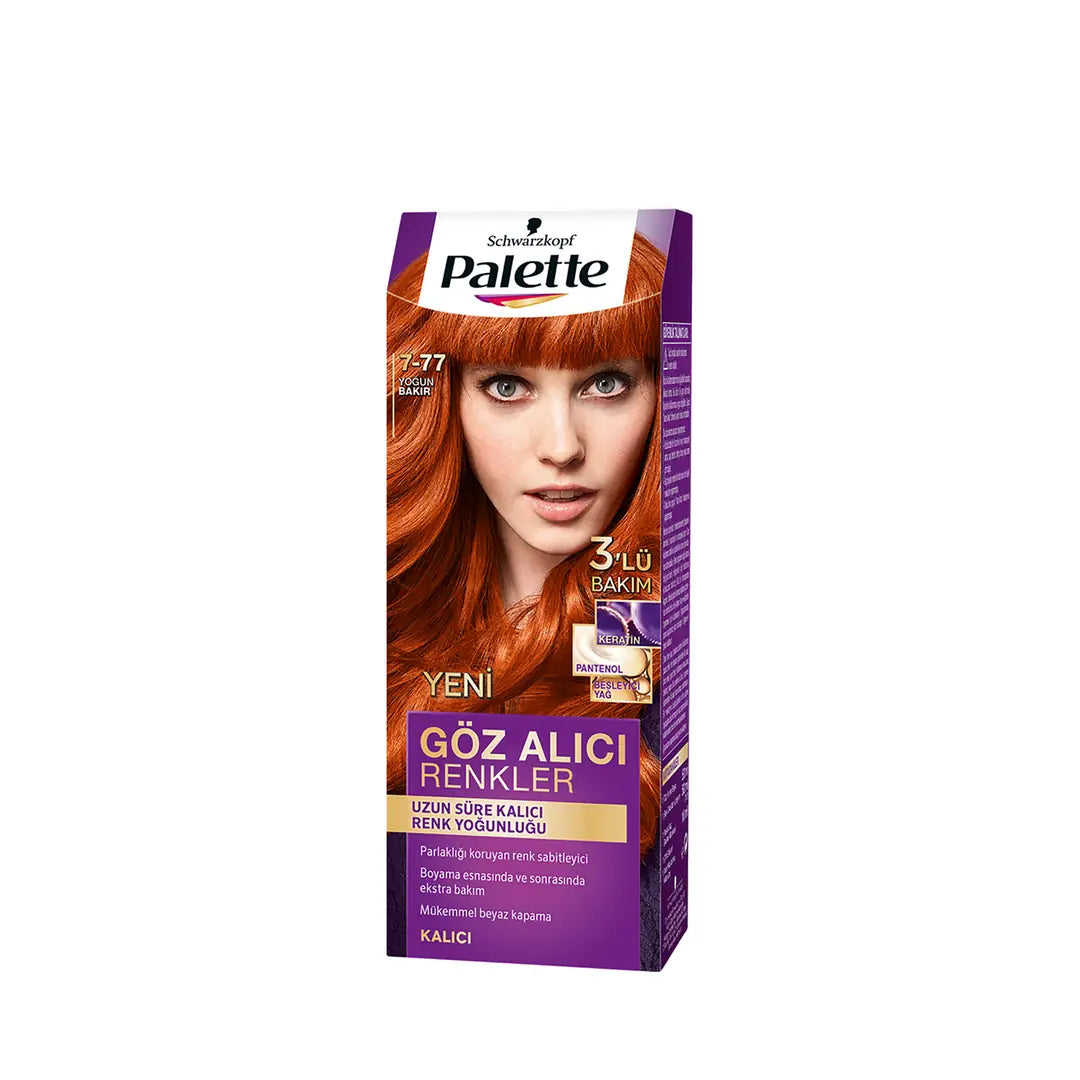 Palette Glamorous Colors 7-77 Intense Copper Hair Dye