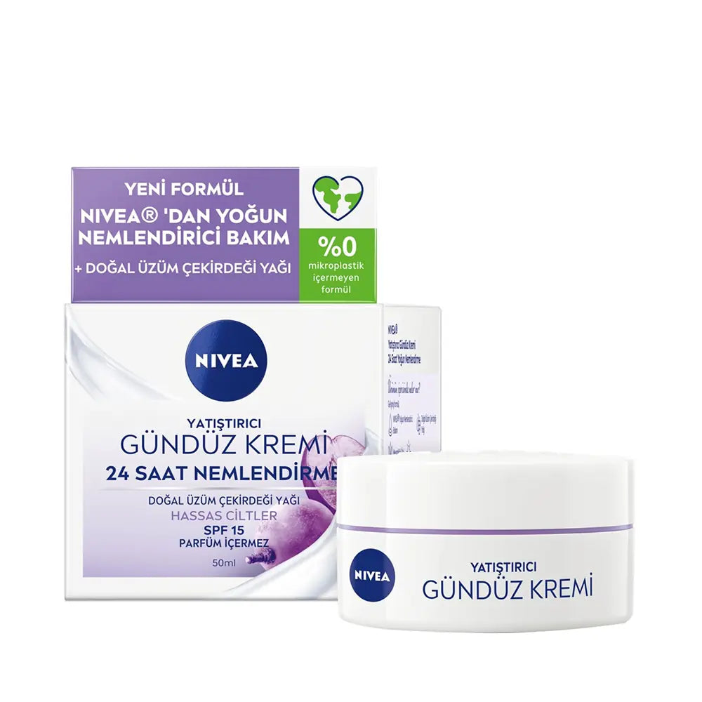 Nivea Soothing &amp; Moisturizing Day Cream with Grape Seed Oil 50ml