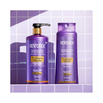 Restorex Collagen &amp; Biotin Volumizing Shampoo 900ml