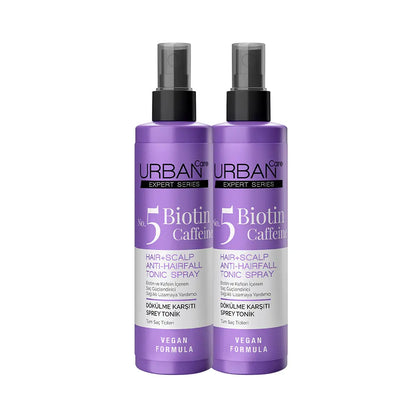 Urban Care Expert Biotin &amp; Caffeine Hair Tonic Duo 2x200ml