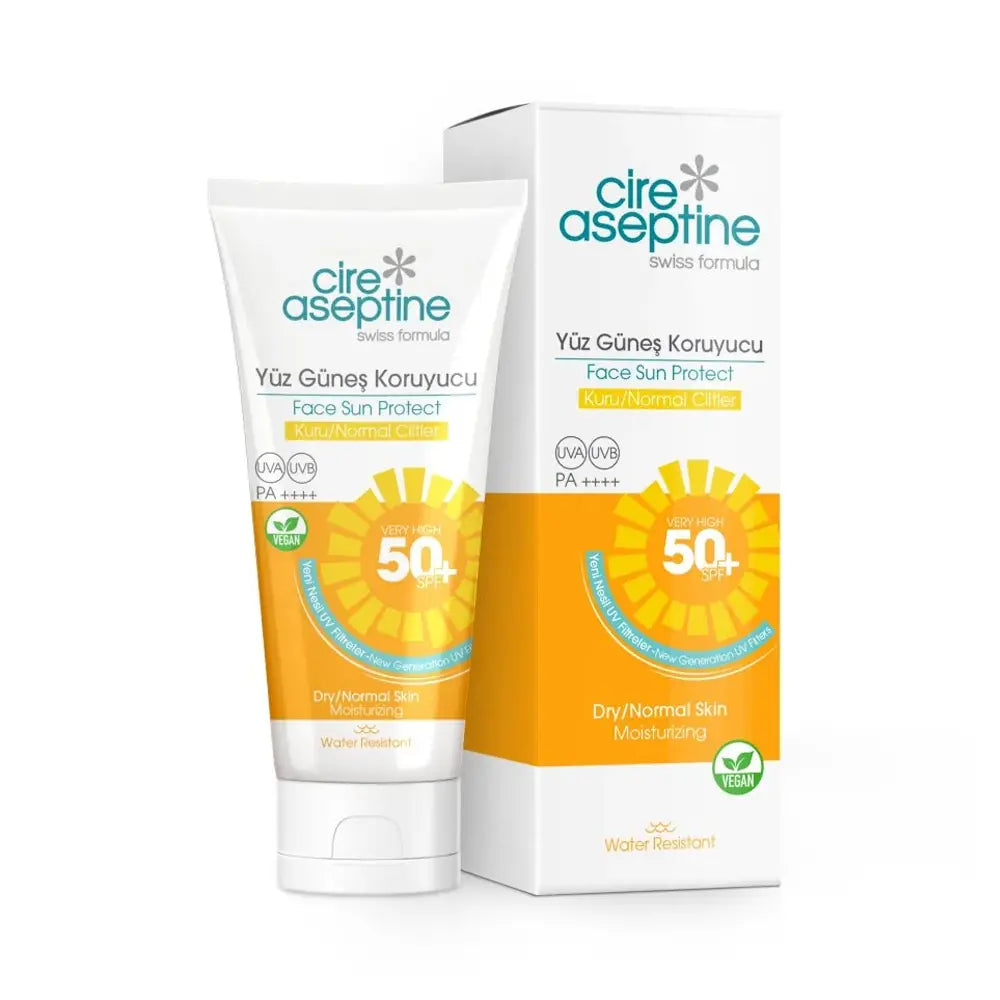 Cire Aseptine Face Sunscreen SPF 50 for Dry Skin 50ml