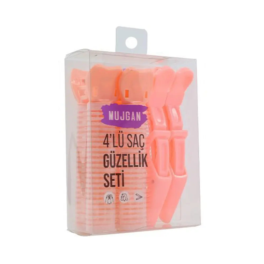 Mujgan 4-Piece Hair Beauty Set for Complete Styling &amp; Care