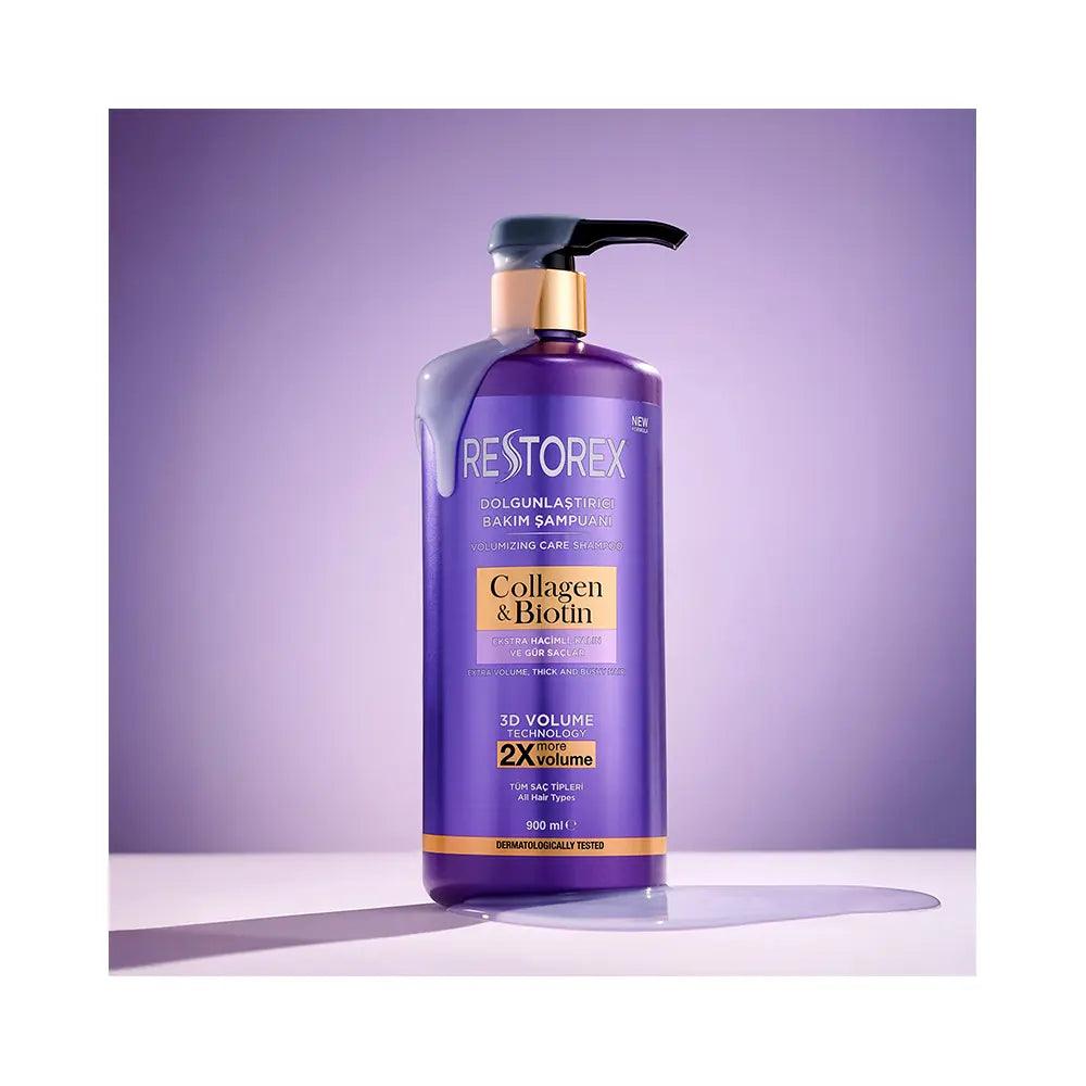 Restorex Collagen &amp; Biotin Volumizing Shampoo 900ml