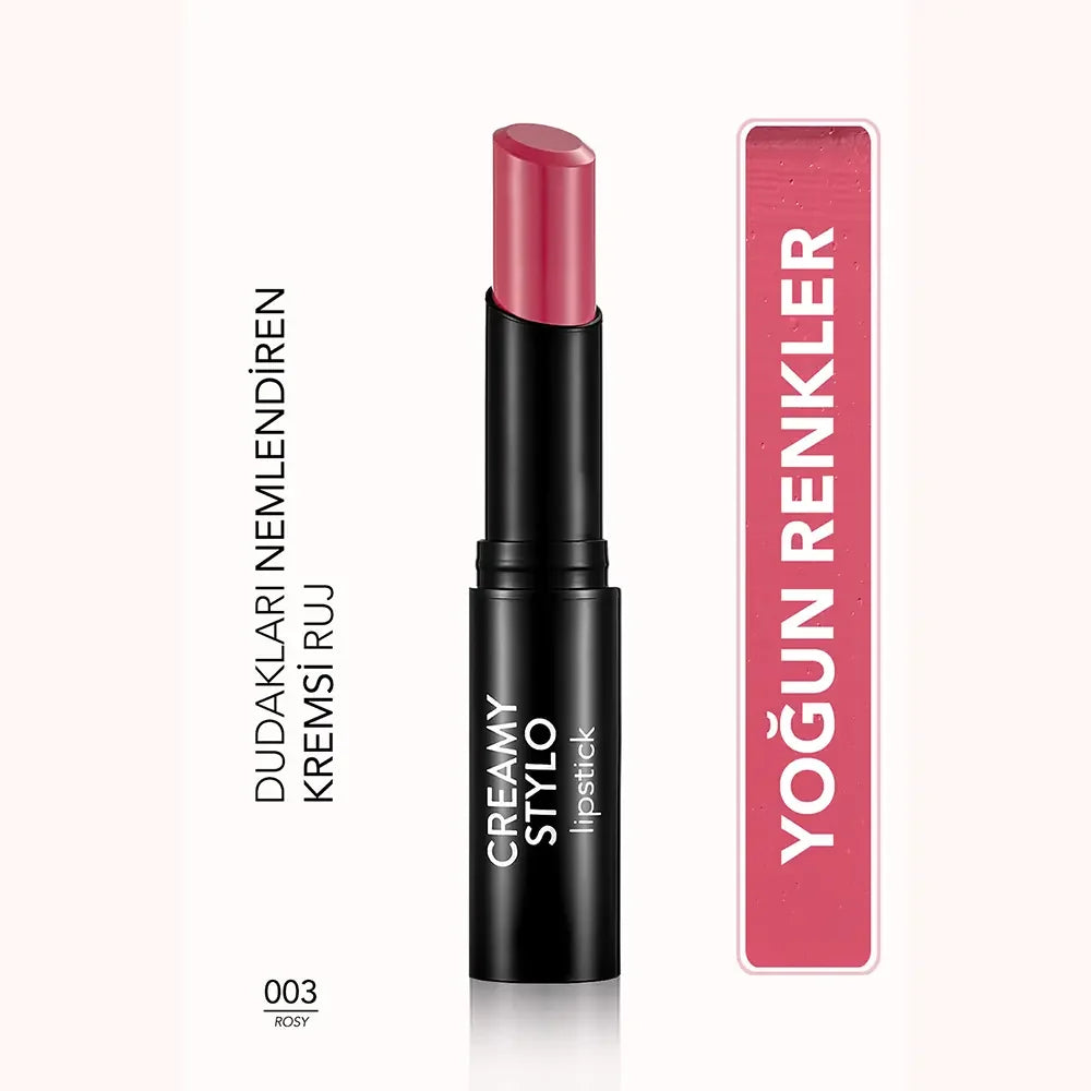 Flormar Creamy Stylo Moisturizing Lipstick 003 Rosy