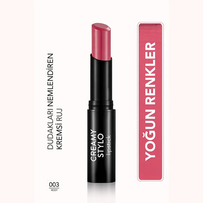 Flormar Creamy Stylo Moisturizing Lipstick 003 Rosy