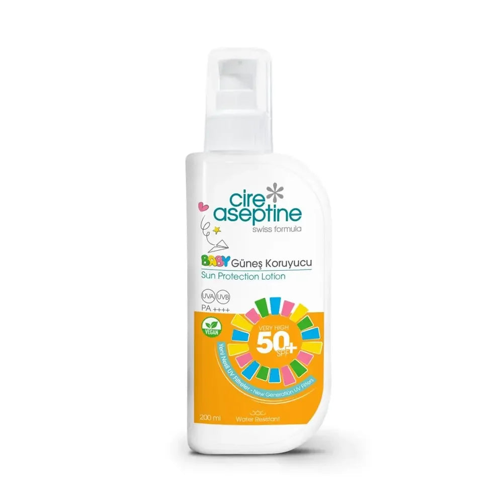 Cire Aseptine Baby Sunscreen Lotion SPF 50 200ml