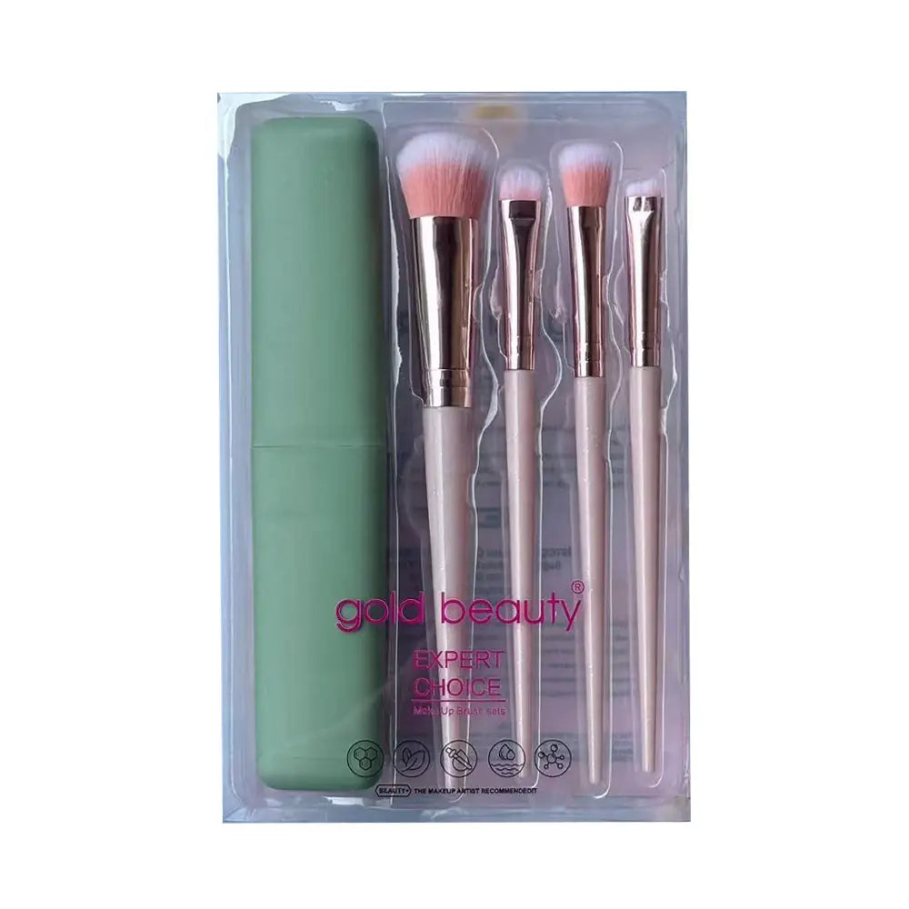 Gold Beauty EP-743 5-Piece Makeup Brush Set