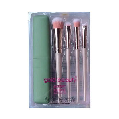 Gold Beauty EP-743 5-Piece Makeup Brush Set