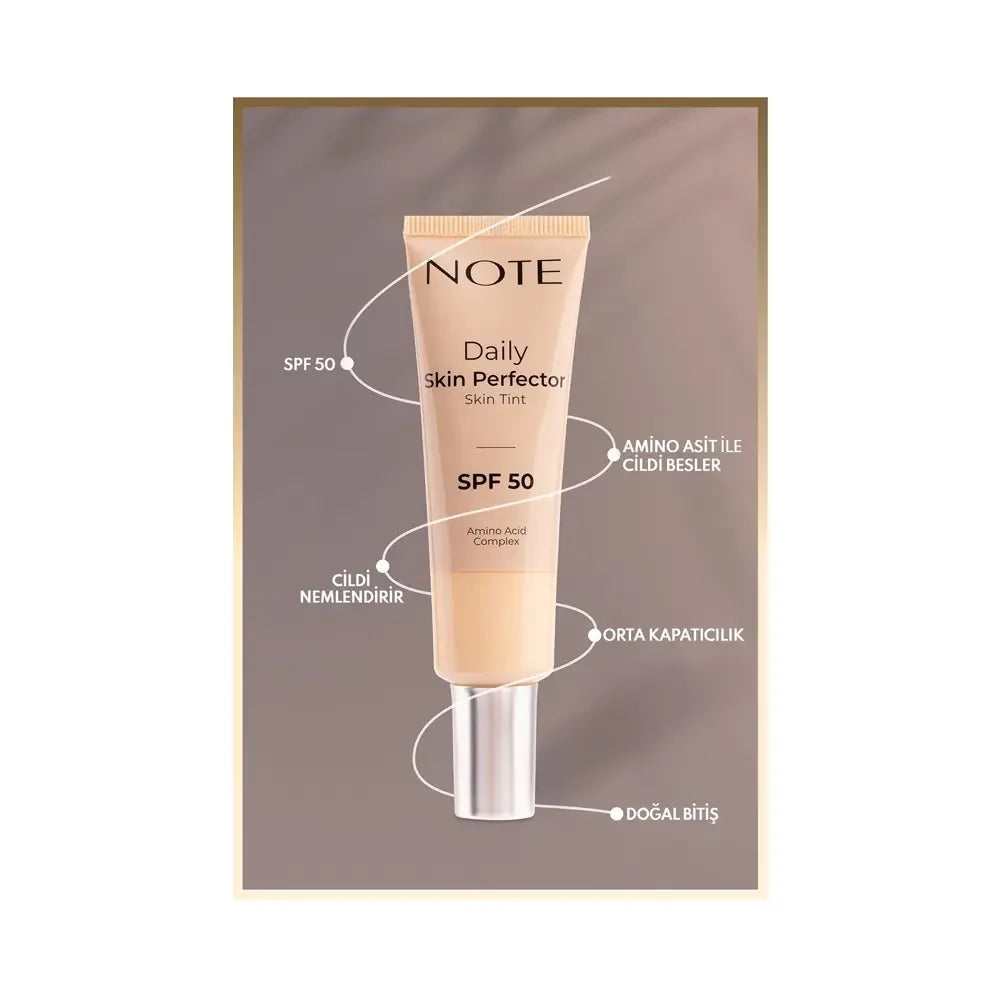 Note Daily Skin Perfector Skin Tint 140 - 30 ml