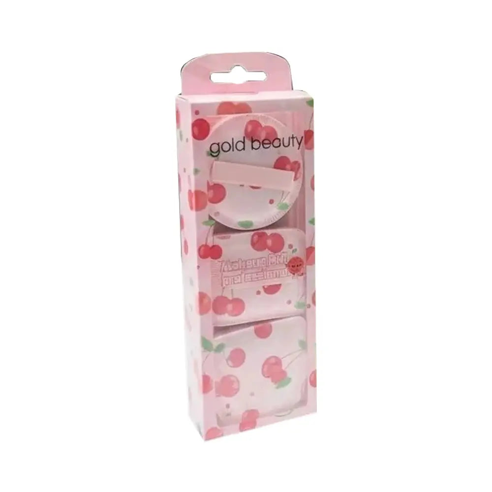 Gold Beauty EP-498 3-Piece Makeup Sponge Set