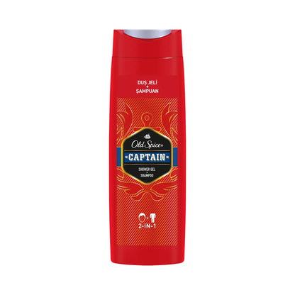 Old Spice Captain Shower Gel &amp; Shampoo for Freshness 400ml