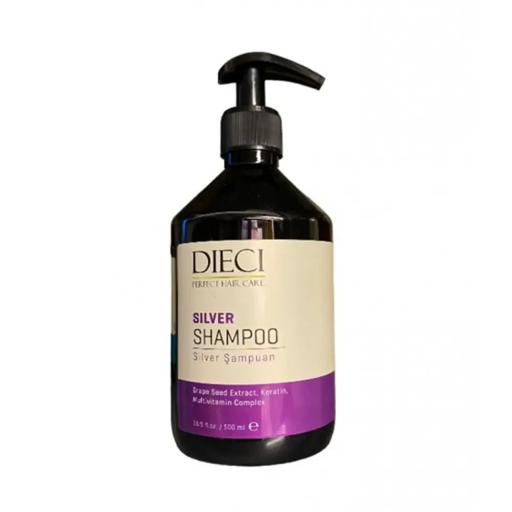 Dieci Silver Shampoo for Blonde &amp; Gray Hair 500ml