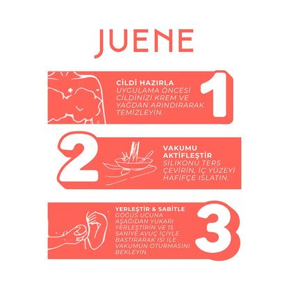 Juene Vacuum Nipple Concealers Seamless Adhesive-Free Covers 1 Pair