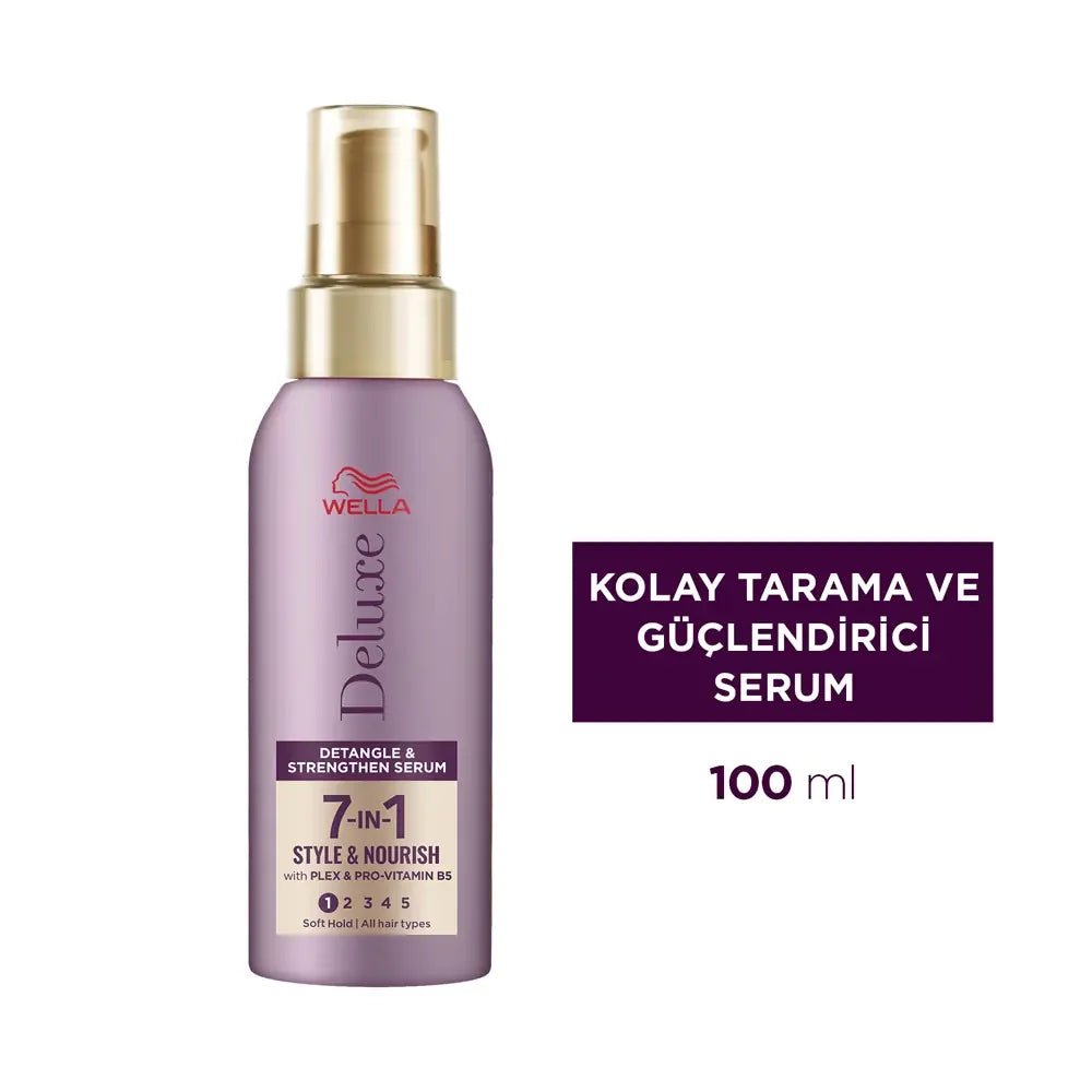 Wella Deluxe Detangling &amp; Strengthening Hair Serum 100 ml