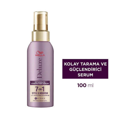 Wella Deluxe Detangling &amp; Strengthening Hair Serum 100 ml