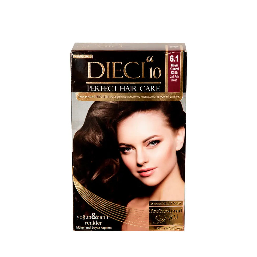 Dieci Perfect Kit Hair Color 6-1 Dark Ash Blonde